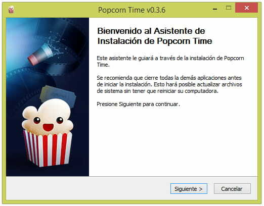 Popcorn Time PC